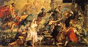 Peter Paul Rubens The Apotheosis of Henry IV and the Proclamation of the Regency of Marie de Medici on the 14th of May USA oil painting artist